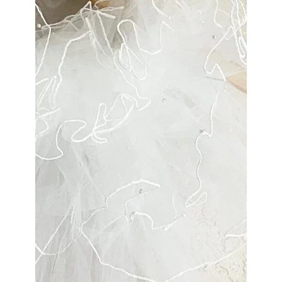 Unbranded Crown Embellished Wedding Veil - OS - Picture 8 of 10